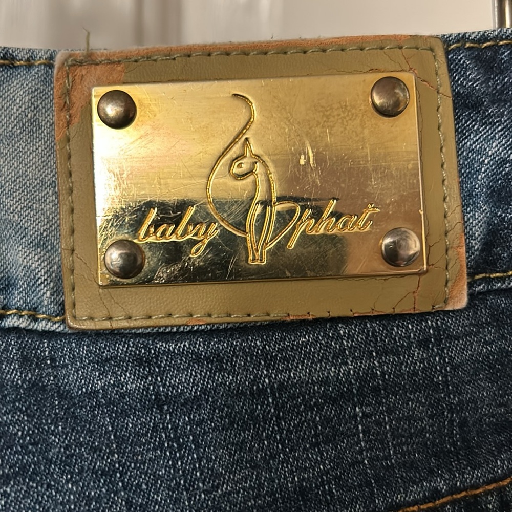 Baby Phat women, jeans, clean with no tears or stains - Picture 6 of 11